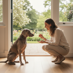 How to Teach Your Dog to Wait