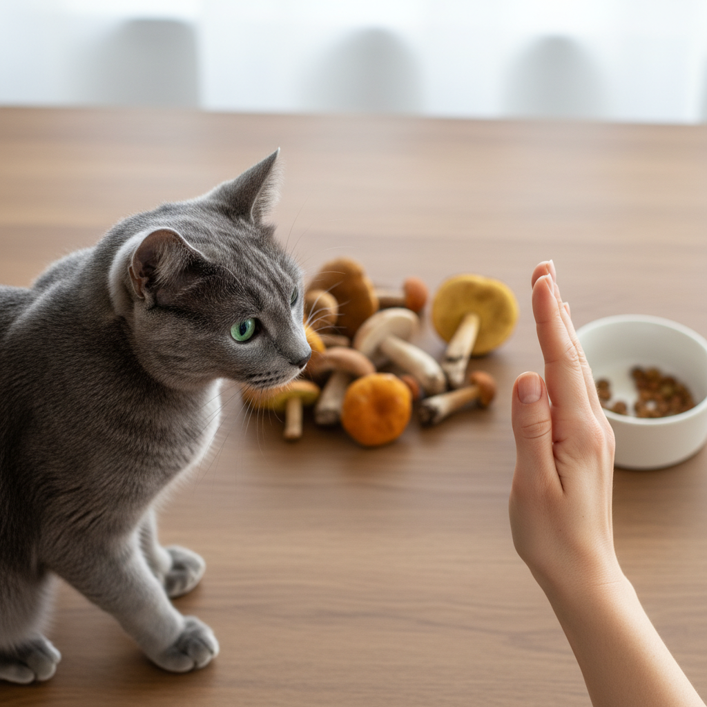 Can Cats Eat Mushrooms?